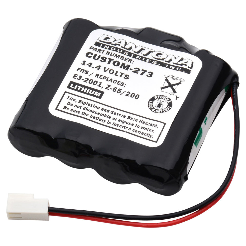 Replacement Battery for the YZ Systems E3-2001 - 14.4V 2600mAh Lithium