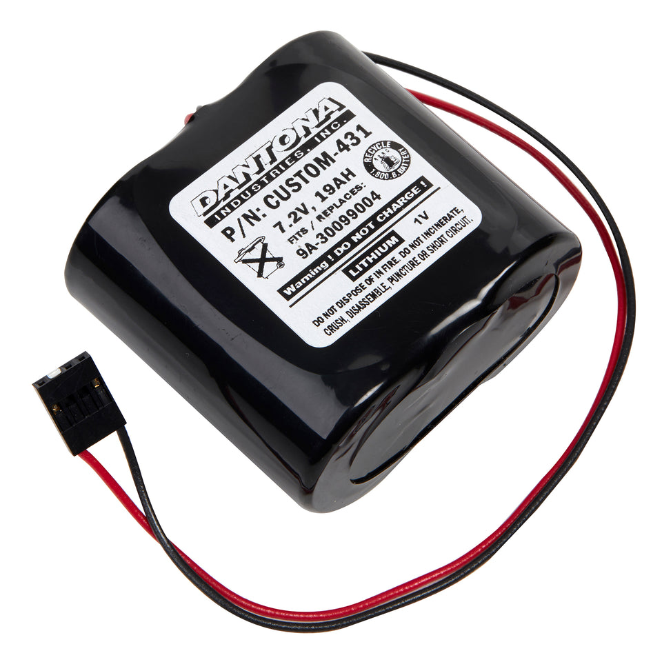 Replacement Battery for the Cameron Nuflo Scanner 2000 - 7.2V 19000mAh Lithium