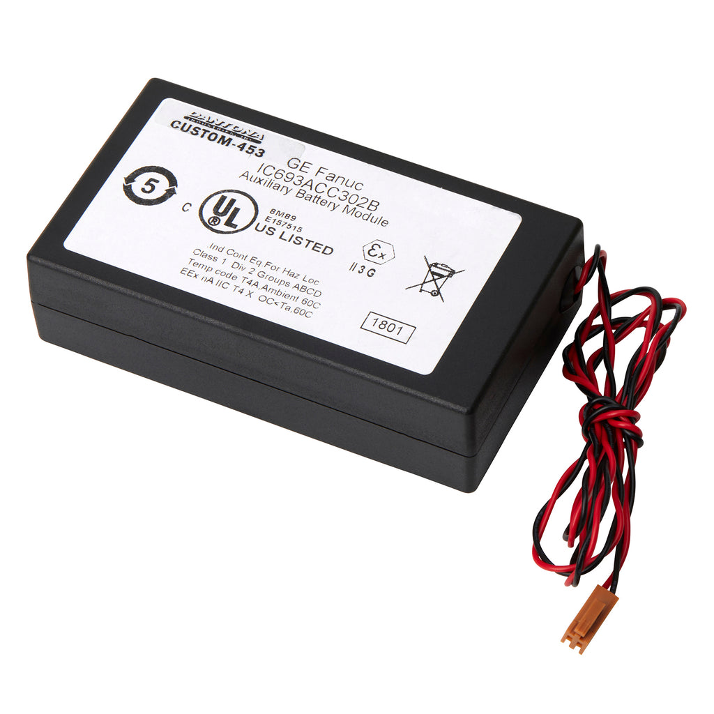 Pile de remplacement pour GE Fanuc IC693ACC302A - Lithium 3,0 V 15000 mAh (15 Ah)