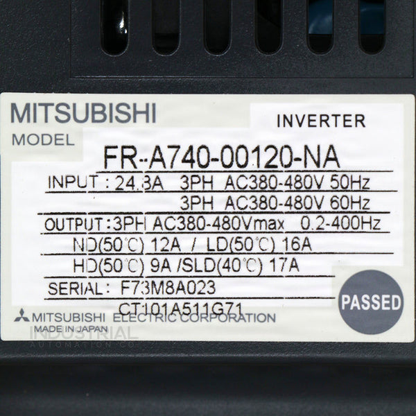 Mitsubishi FR-A740-00120-NA New