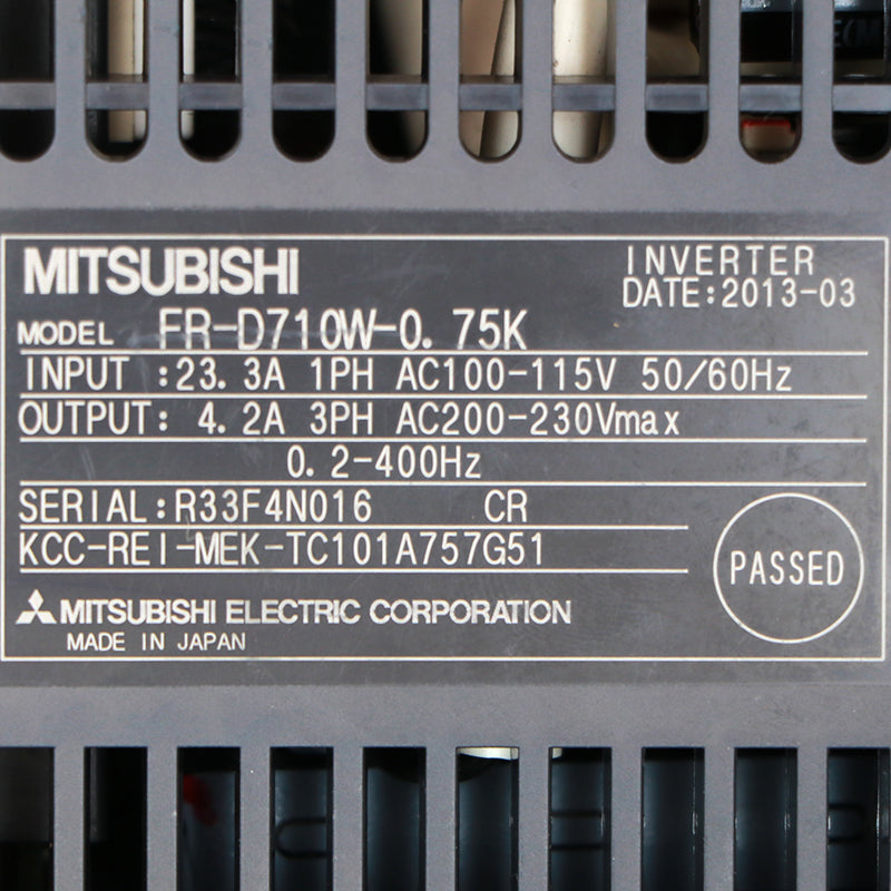 Mitsubishi FR-D710W-0.75K