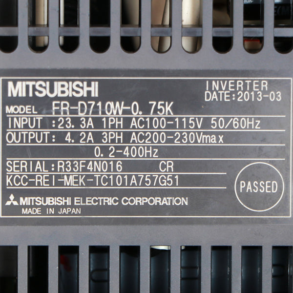 Mitsubishi FR-D710W-0.75K