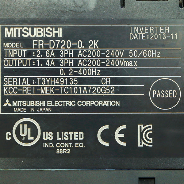 Mitsubishi FR-D720-0.2K