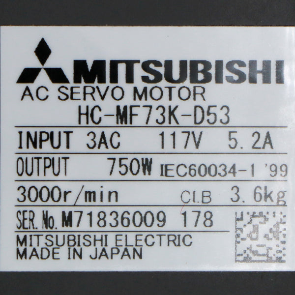 Mitsubishi HC-MF73K-D53