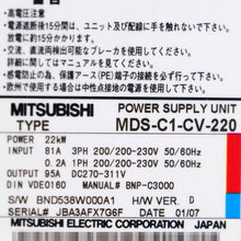 Load image into Gallery viewer, Mitsubishi MDS-C1-CV-220