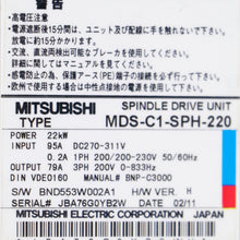 Load image into Gallery viewer, Mitsubishi MDS-C1-SPH-220