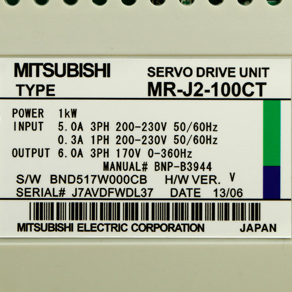 Mitsubishi MR-J2-100CT