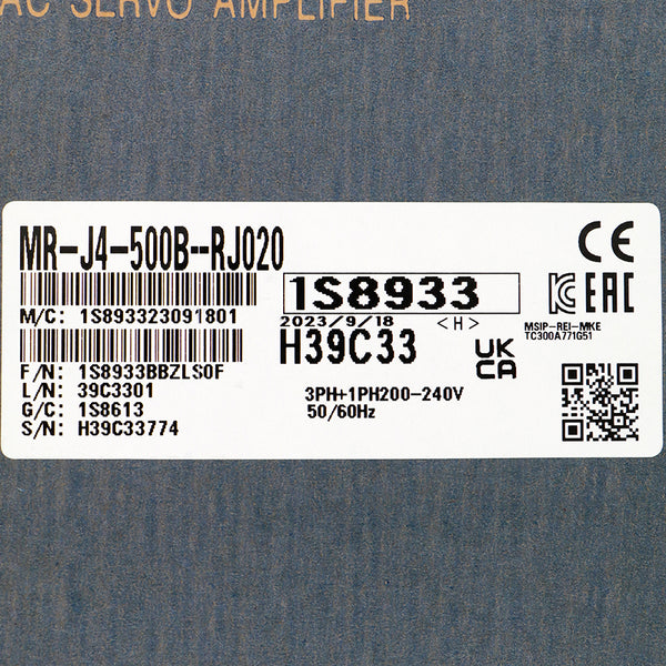 Mitsubishi MR-J4-500B-RJ020