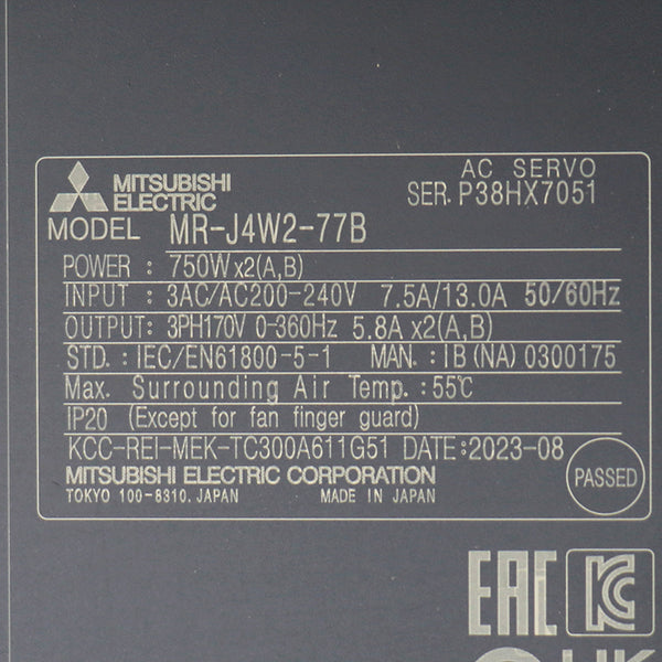 Mitsubishi MR-J4W2-77B