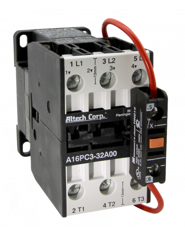 Contacteur Altech A16PC3-40A00-AC24V, 3 pôles, 40A/400VAC