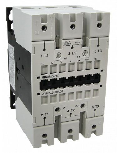Contacteur Altech A16PC3-115A00-24V, 3 pôles, 115A/400VAC