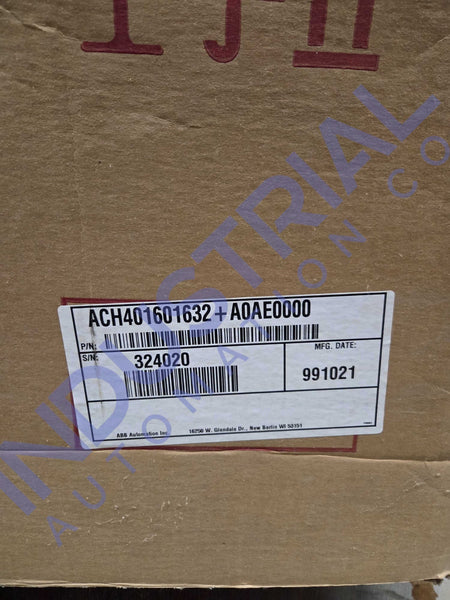 ABB ACH401601632 + A0AE0000 New Surplus
