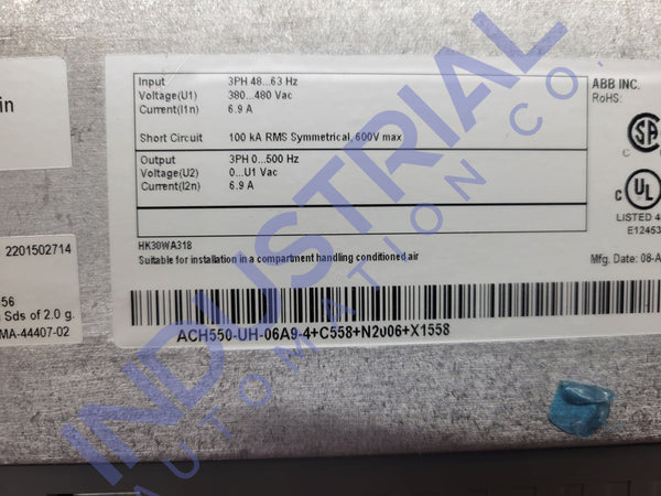 Abb Ach550-Uh-06A9-4