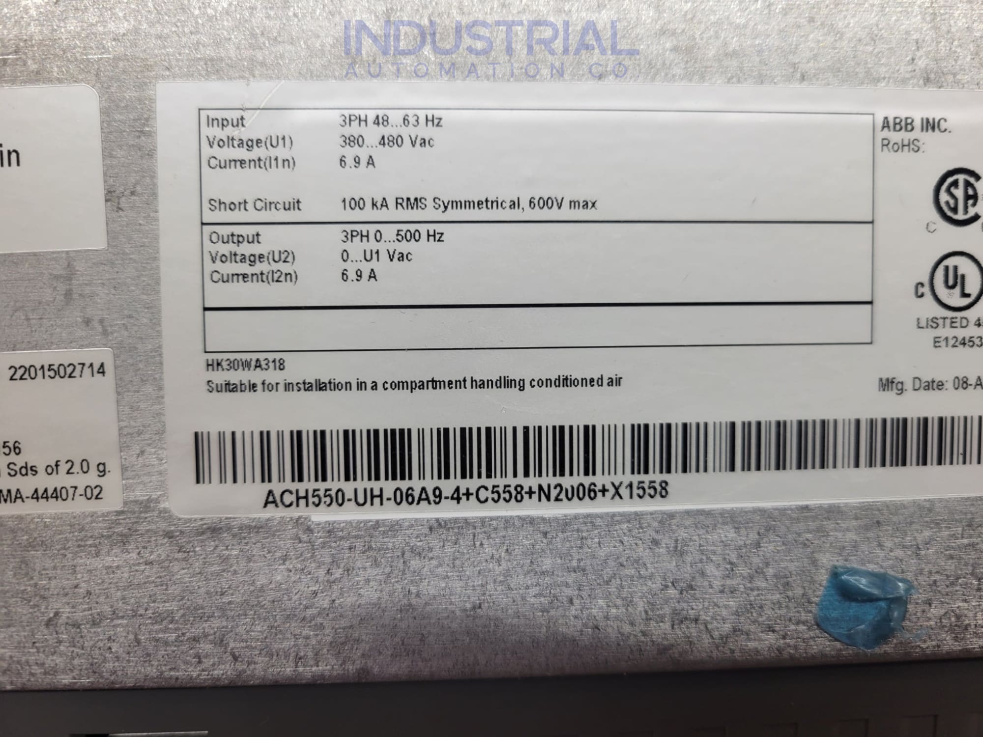 ABB ACH550-UH-06A9-4