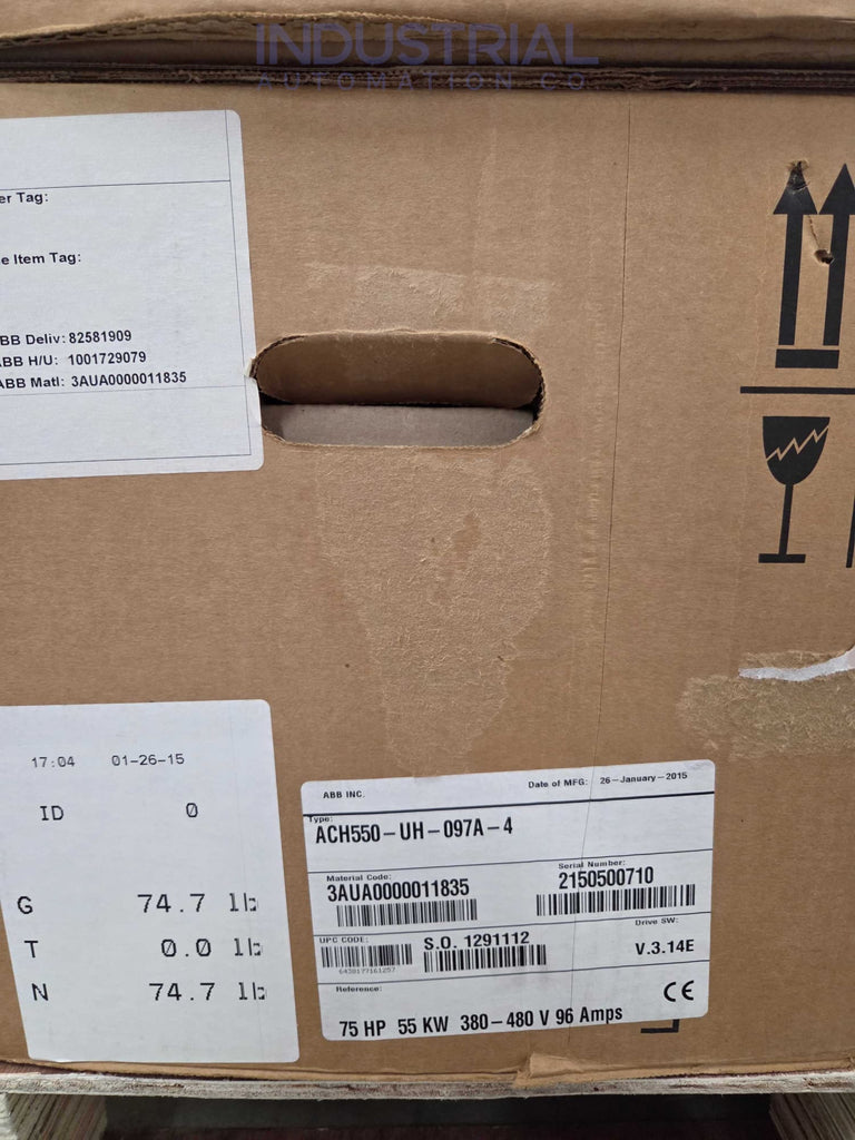 ABB ACH550-UH-097A-4 - New