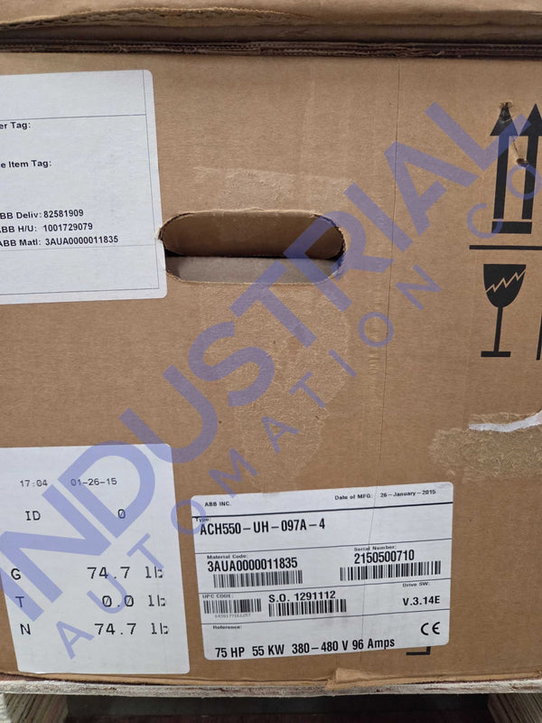 ABB ACH550-UH-097A-4 - New