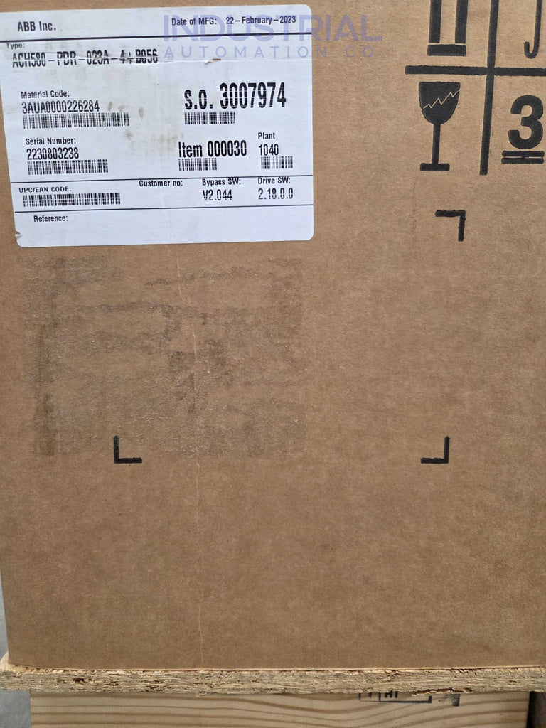 ABB ACH580-PDR-023A-4 + B056 New