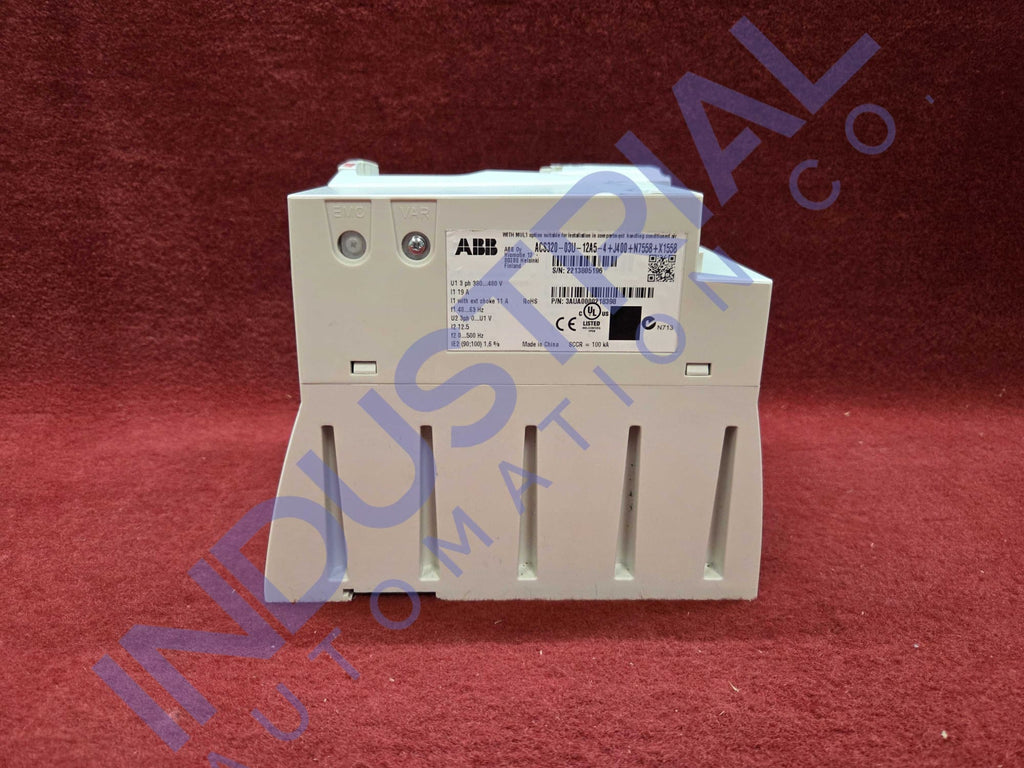 ABB ACS320-03U-12A5-4 + J400 + N7558 + X1558 New Surplus