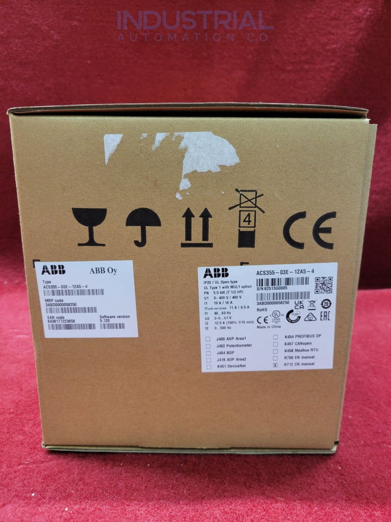 ABB ACS355-03E-12A5-4 New