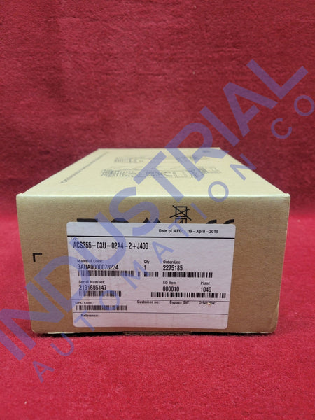 Abb Acs355-03U-02A4-2+J400