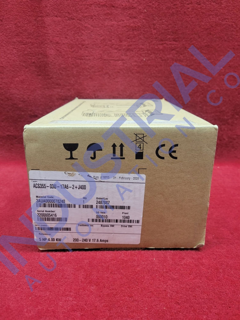 Abb Acs355-03U-17A6-2+J400