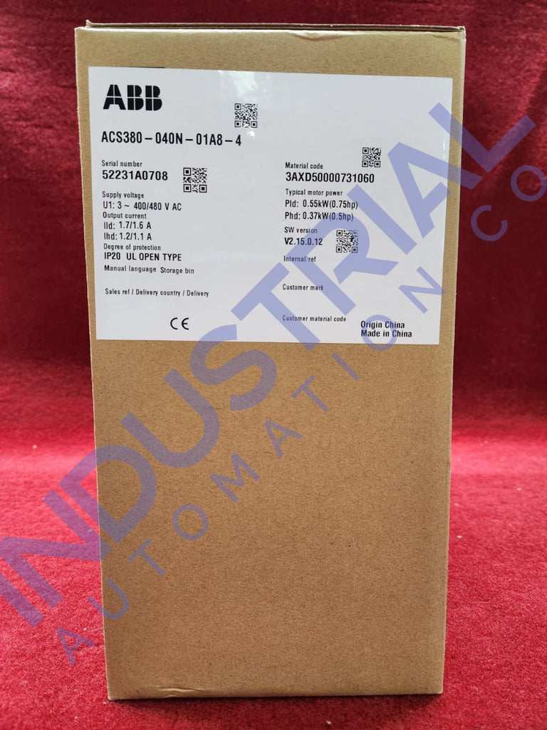 ABB ACS380-040N-01A8-4 New