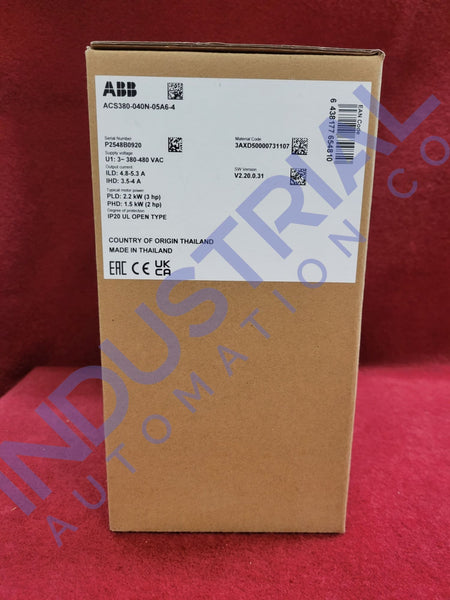 ABB ACS380-040N-05A6-4 New