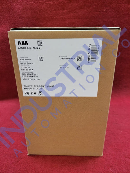 ABB ACS380-040N-12A2-2 New