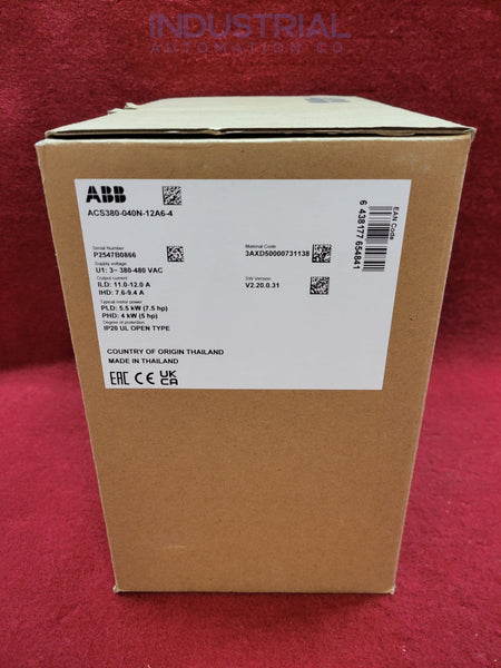 ABB ACS380-040N-12A6-4 New
