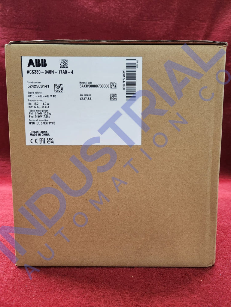 ABB ACS380-040N-17A0-4 New