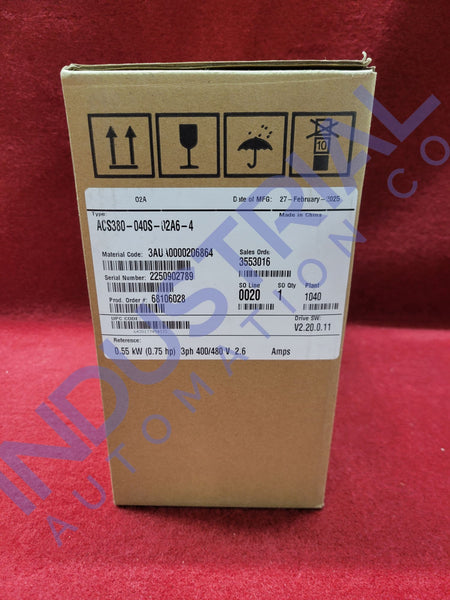 ABB ACS380-040S-02A6-4 New