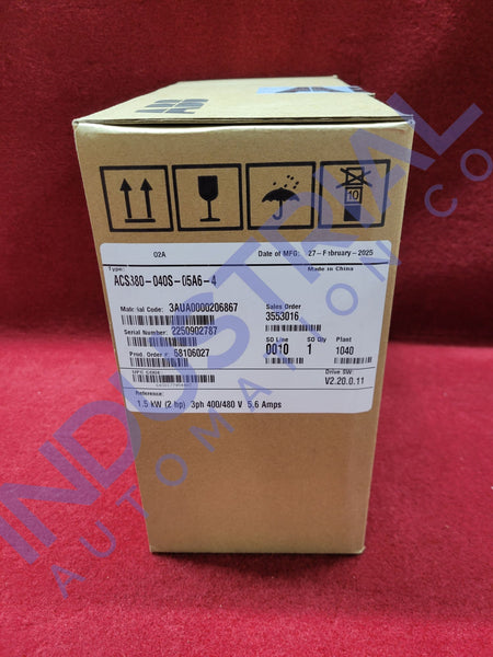 ABB ACS380-040S-05A6-4 New