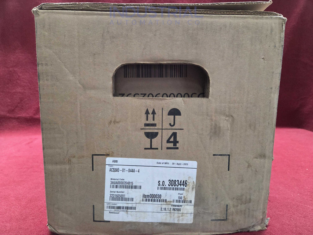 ABB ACS580-01-044A-4 New Surplus Adjustable Frequency AC Drive