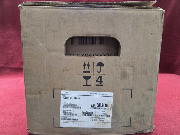 ABB ACS580-01-044A-4 New Surplus Adjustable Frequency AC Drive