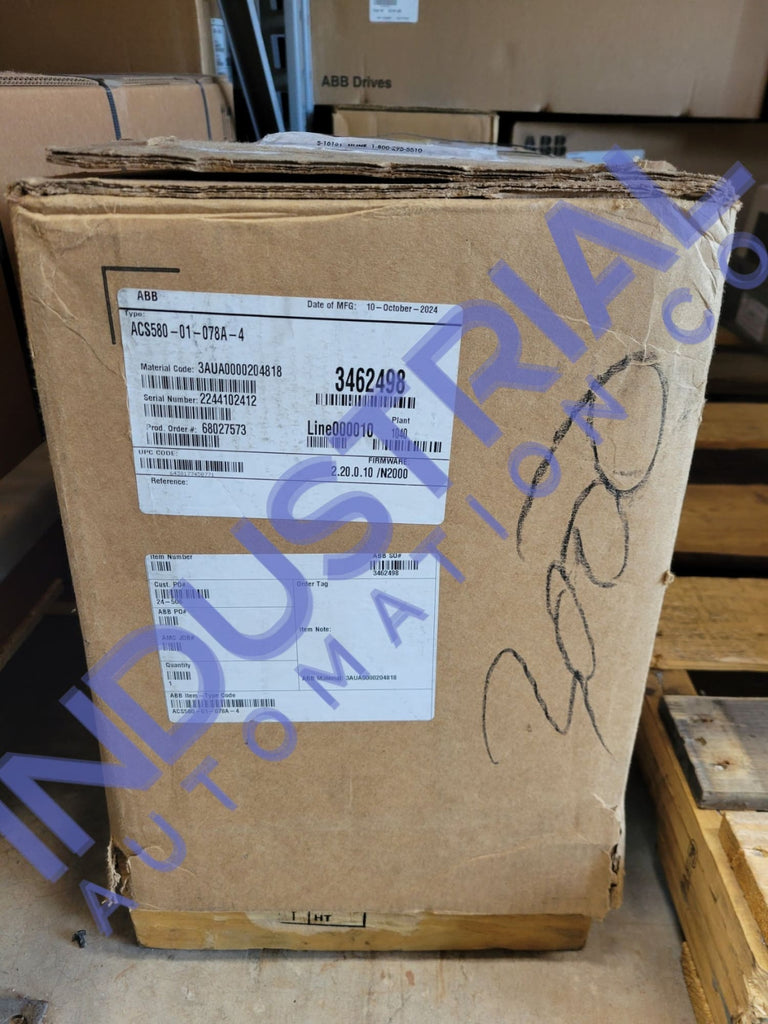ABB ACS580-01-078A-4 - New - Adjustable Frequency AC Drive