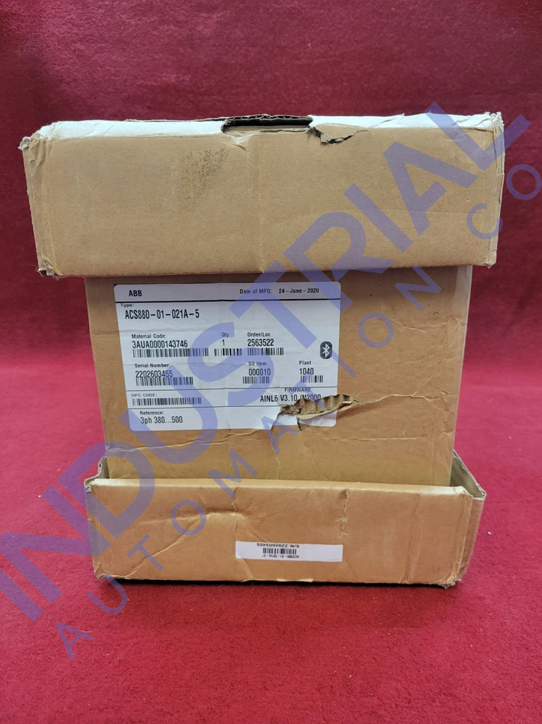 ABB ACS880-01-021A-5 - New - Adjustable Frequency AC Drive