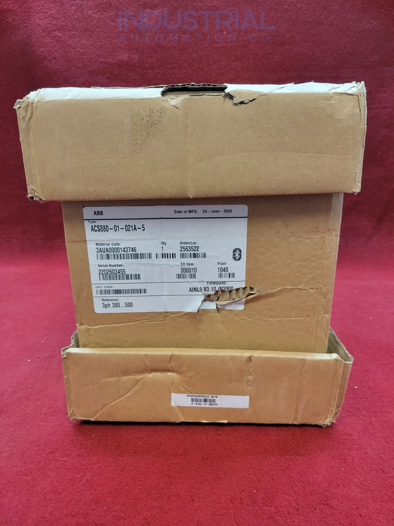 ABB ACS880-01-021A-5 - New - Adjustable Frequency AC Drive