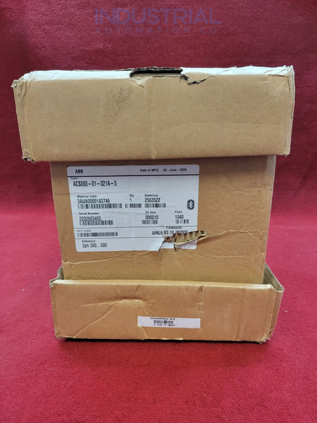 ABB ACS880-01-021A-5 - New - Adjustable Frequency AC Drive