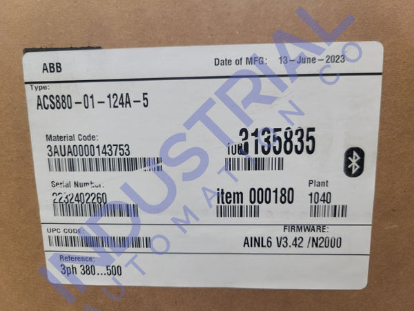 Abb Acs880-01-124A-5