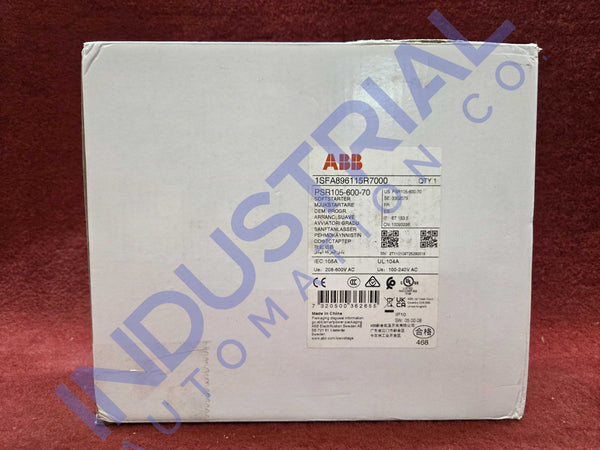 ABB PSR105-600-70 New