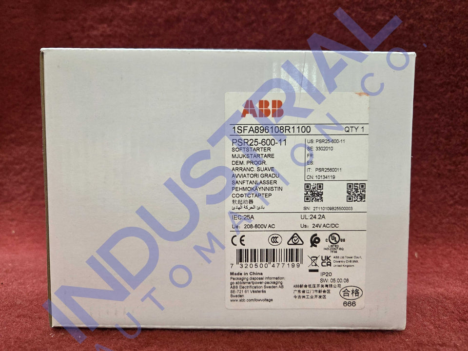 ABB PSR25-600-11 New