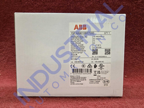 ABB PSR25-600-70 New