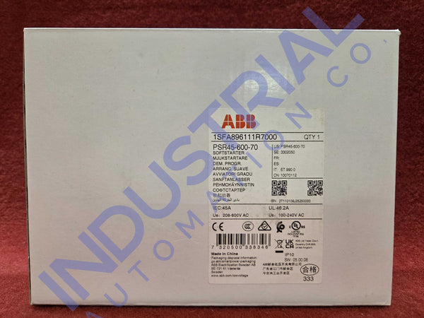 ABB PSR45-600-70 New