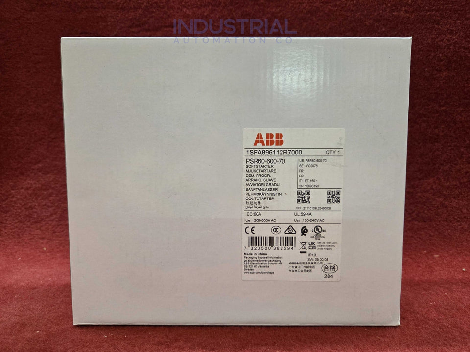 ABB PSR60-600-70 New
