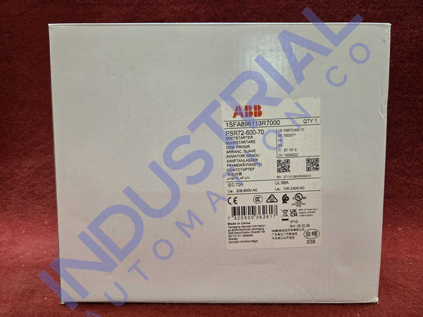 ABB PSR72-600-70 New