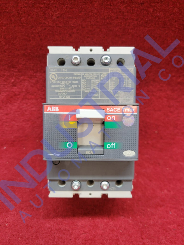 ABB SACE-TMAX-T1N-160 - IAC Certified Refurbished