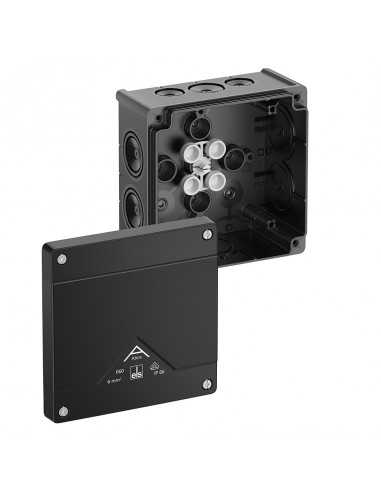 Altech 806-000-01 Abox 060 noir, vide - Lot de 25
