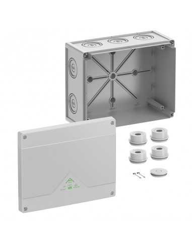 Altech 825-400-01 Abox 250 gris, vide - Lot de 4