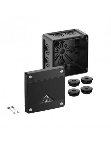 Altech 404-000-01 Abox Pro 040 noir, vide - Lot de 6