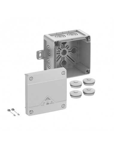 Altech 404-401-01 Abox Pro 040AB gris, vide - Lot de 6